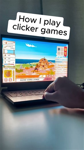 How I play clicker games