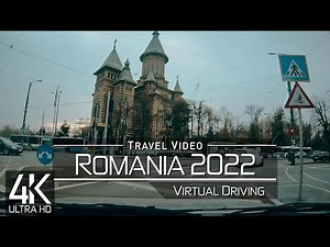 【4K 60fps】🇷🇴 ¾ HOUR RELAXATION FILM: 🚗 «Driving in Romania (Europe)» Ultra HD 📺 UHD 2160p Ambient TV
