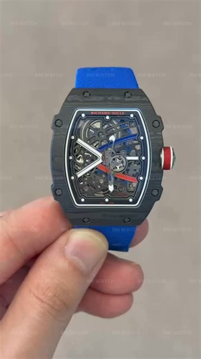 RM WATCH on Instagram: "6702 Configuration Overview Movement: Custom ultra-thin, free-sprung movement featuring Grade 5 titanium base plate and bridges, a variable-inertia balance without a hairspring, and a TPT carbon fiber white-gold automatic rotor. Case: Constructed from imported TPT quartz carbon composite sheets. Layers of 45-micron thin laminates are stacked and formed under high temperature (120°C) and professional pressure equipment, achieving a highly faithful texture and visual depth.