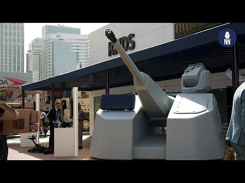 KNDS RAPIDFire naval gun system at IDEX 2025