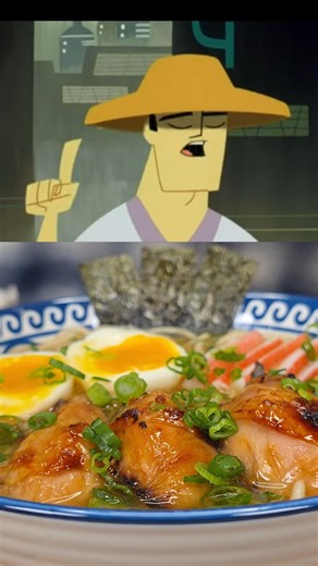 Jack's Soul Soothing Soup Was Pure Poultry Premonition!🍜 #shorts #samuraijack #soup #cartoonnetwork