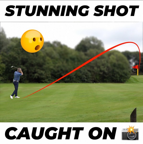 This shot couldnt get much better! we all wish we could play like this! | Golfmates
