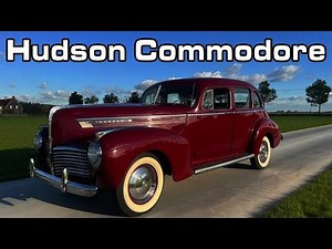 Hudson Commodore Eight | Elegance and Power from a Golden Age