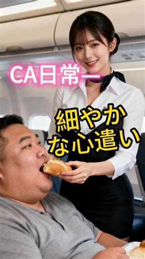 CAのある日常──細やかな心遣い。 #勉強になりました#caの日常 #面白い #神対応#物語 #プロの仕事