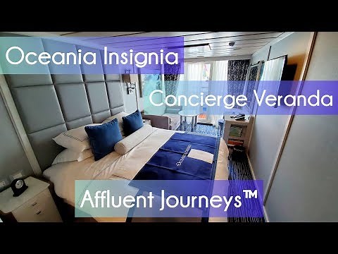 Oceania Insignia Concierge Level Veranda