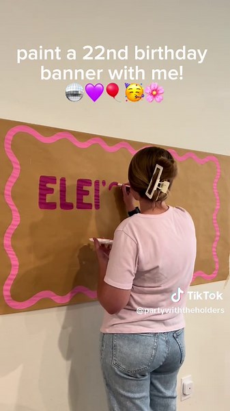 Colorful Birthday Banner Inspiration