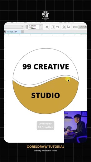 CorelDraw Tips | Use Envelope Tool #coreldraw #begginers #graphicdesigner