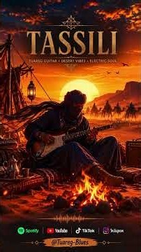 TASSILI 🌅 Tuareg Blues 🎸 Hypnotic Electric Desert Guitar | Assouf Sahara Music