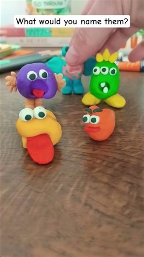 What should I name these funny claymation creatures?