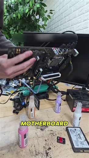 Cooling a CPU with Ice