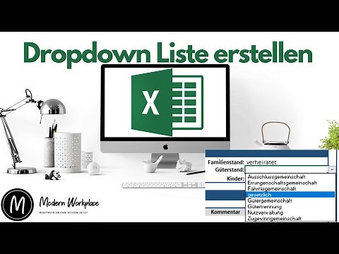 Excel Dropdown Liste erstellen ⏬ | Excel 365 Tutorial | (Neuauflage)