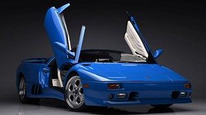 Donald Trump's unique 1997 Lamborghini with secret message plaque hits auction