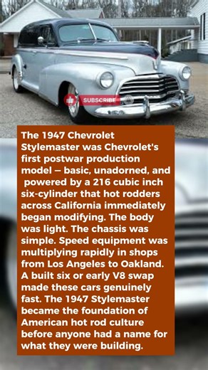 This Was Chevy's Cheapest Car in 1947 — Hot Rodders Built America's First Street Legends From It