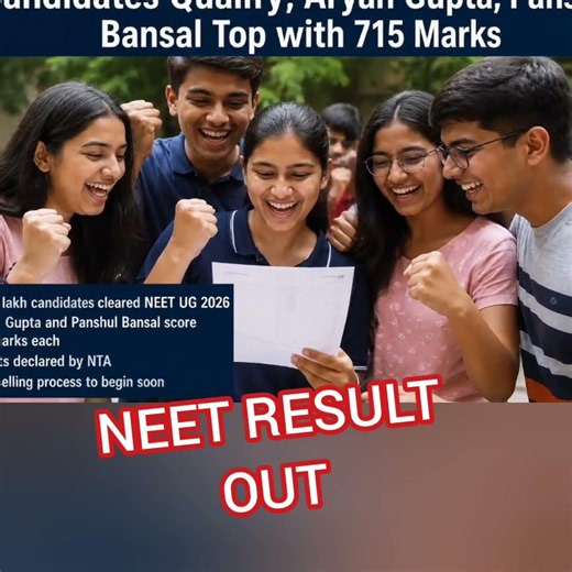 NEET RESULT Out