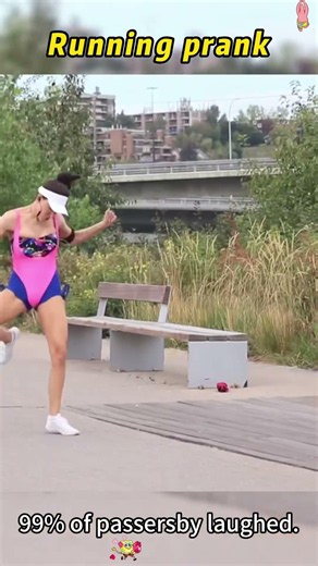 Runners prank #funny #prank #fypyoutube #running