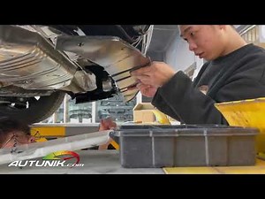 Autunik.com - A45 AMG Rear Diifuser + Exhaust Muffler Tips for Mercedes Benz A W177 Hatchback di64