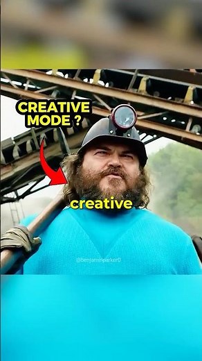 Steve Secretly in CREATIVE MODE?! 😱💎 Minecraft Movie Theory #shorts #minecraft #minecraftmovie