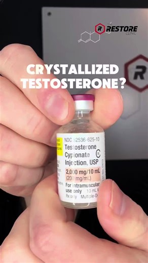 Testosterone got crystallized? Never fear. Even its very own label says this is a possibility. No biggie. It happens. If this happens, then what do you do? Watch this video and find out. #TRT #testosterone #HRT #BHRT #hormones