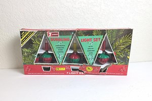 Vintage Beacon Christmas Bubble Lights, Christmas 7 Bubble Light Set, Retro Bubble Light Set - Etsy