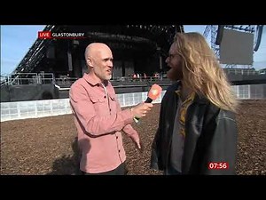 Glastonbury 2025 Sam Ryder interview