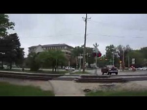 Metra through Roselle Illinois