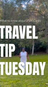 What to do before you get an eSIM: Travel Tip