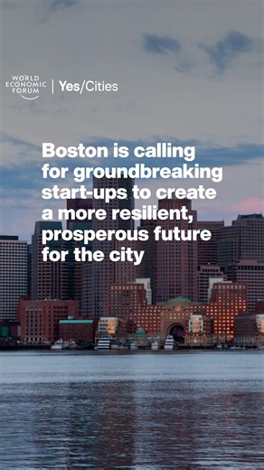 With nearly 1,000 biotech firms, world-class hospitals, and leading universities, #Boston is uniquely positioned to lead the next wave of innovation in health access, resilience, and sustainable food systems. The Yes/Boston Innovation Challenge, launched by UpLink - World Economic Forum and the World Economic Forum’s Centre for Urban Transformation, in collaboration with Amazon Web Services, Citi, Deloitte, MassChallenge, is calling for early-stage innovators who are addressing the city's challe