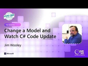Change a Model and Watch C# Code Update
