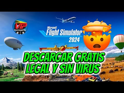 🔴HOW TO DOWNLOAD MICROSOFT FLIGHT SIMULATOR 2024 🛩️LEGAL FREE AND VIRUS-FREE🤯