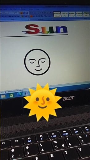 Sun 🌞 Symbol in Ms Word Using Keyboard Shortcut #tips #tricks #office #word #ms