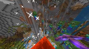 Avoid Mining Straight Down in Minecraft Without a Grapple Trident!