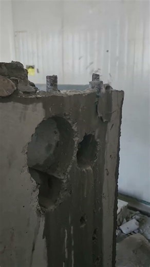 Diamond core drill targets the core of reinforced steel#HBKEENTOOLS #领肖工具 #Diamindbits #Diamond