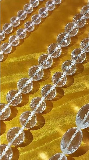 diamond-cut Sphatik mala for Spiritual growth