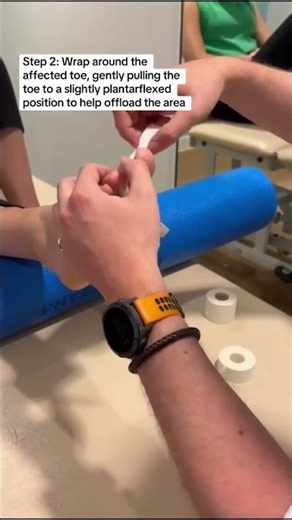 Plantar Plate Taping Tutorial 🦶