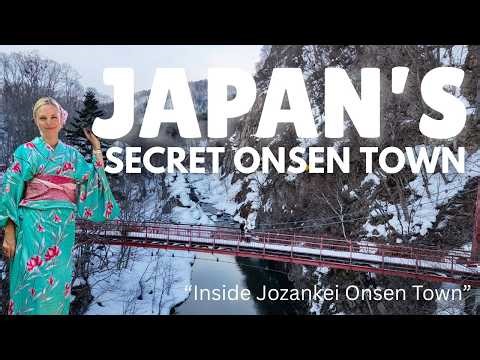 I found a SECRET Hot Spring Onsen town in Japan and I'm still IN SHOCK (Jozankei Onsen)
