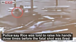 Police have released CCTV footage showing the moments before a 12-year-old boy carrying a replica handgun was shot dead. Read more here: http://bit.ly/1uKUHjI | Sky News