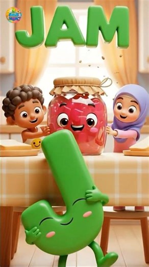 Letter J Words for Kids | Easy & Fun ABC Vocabulary #kidlearning #alphabetlearning #earlylearning