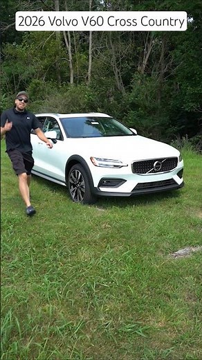 The 2026 Volvo V60 Cross Country is a RARE Wagon from Sweden! 🇸🇪
