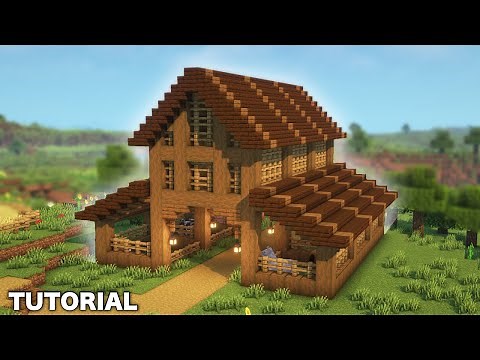 簡単でオシャレな牧場の作り方【Minecraft】