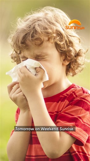 Join us on Weekend Sunrise tomorrow to hear new allergy advice to limit risks, and the super foods and moves to boost your health! #sunrise #weekendsunrise #sunriseon7 | Sunrise