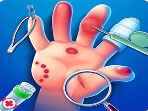 Play Hand Doctor : Kids Doctor | Free Online  Games. KidzSearch.com