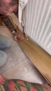 HOW To Cut Laminate Flooring Around Pipes like a Pro #laminateflooring #carpets #vinyl #howto #How #doityourself #diy #doit #fixit #homeimprovement #reels | The Home Improvements Channel Uk