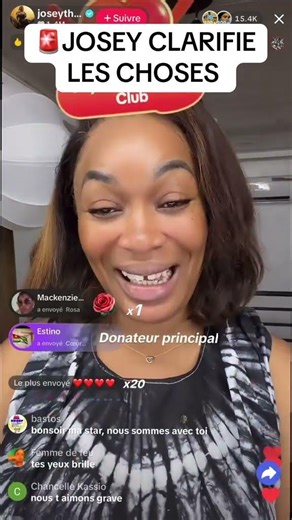 JOSEY CLARIFIES THINGS