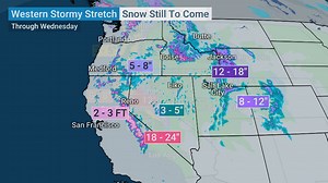 Flooding and winter storm alerts are active in the West as rain and snow impact the region. We're LIVE with how the precipitation will affect the active wildfires. | The Weather Channel