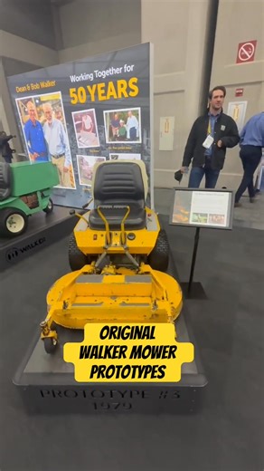 Fifty years strong and it all started here with our original prototypes. See them on display at #EquipExpo2025! #WalkerMowers #FastEasyBeautifulMowing #WalkerAtExpo #TylersTakeAtExpo #EquipExpo2025 #MowWithWalker | Walker Mowers