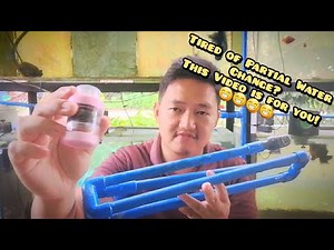 Drip System Using DIY PVC Overlow | No More Partial Water Changing
