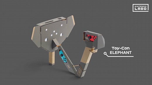 Create 3D works of art and fun doodles using the Elephant from Nintendo Labo: VR Kit on Nintendo Switch! See what else you can do with Nintendo Labo: VR Kit: https://www.nintendo.com.au/labo/vr.html | Nintendo