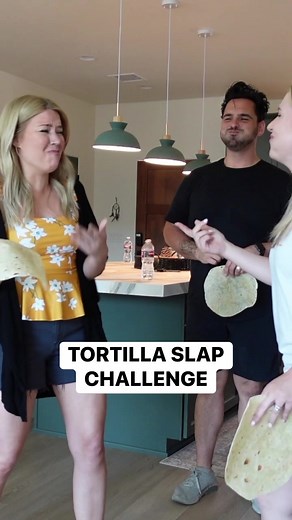 33K views · 723 reactions | We did the tortilla slap challenge with...