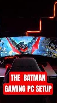 I Transformed My Gaming PC Setup Into a Batman-Themed Room 🦇🔥