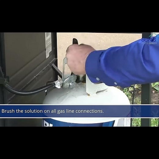 How to check for gas leaks on a grill #diy #bbqgrill #repair
